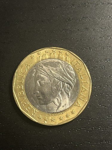 Moneta 1000 lire - moneta,