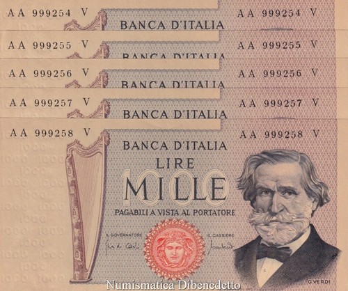 Repubblica 1000 lire 1969 - 1000,
