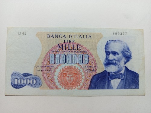Rara mille 1000 lire giuseppe - 1000,