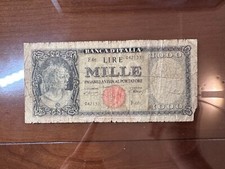 BANCONOTA LIRE 1000 ITALIA