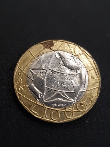 Rara moneta 1000 - 1000, italia
