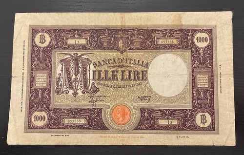 Banconota 1000 lire - da,