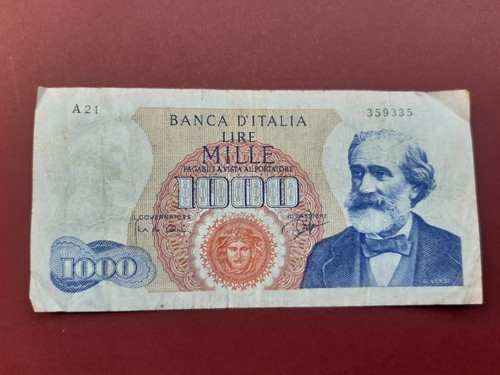 Italie billet 1000 lire - billet,