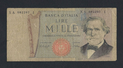 Repubblica italiana rara 1000 - rara,