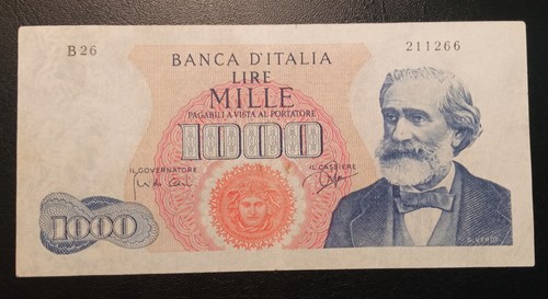 1000 lire verdi primo - verdi, tipo