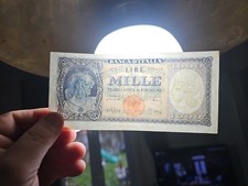 Banconota da 1000 Lire Testina