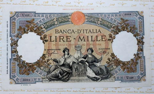 1000 lire repubbliche - lire, marinare