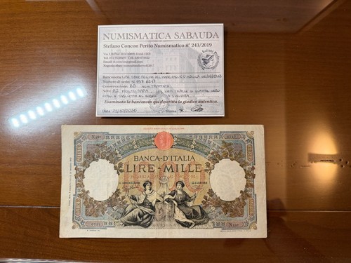 Regno italia lire 1000 - regno,