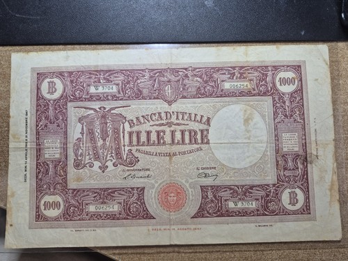 1000 lire rara medusa - 1000, 14/4/48