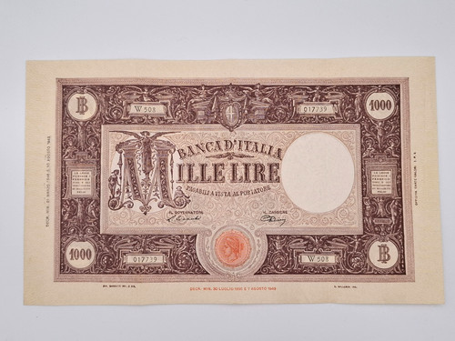 Rara 1000 lire grande m - 🔥,