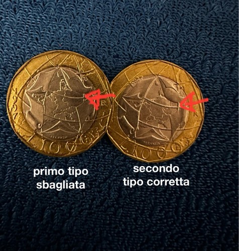 Moneta 1000 lire rara - 1000,