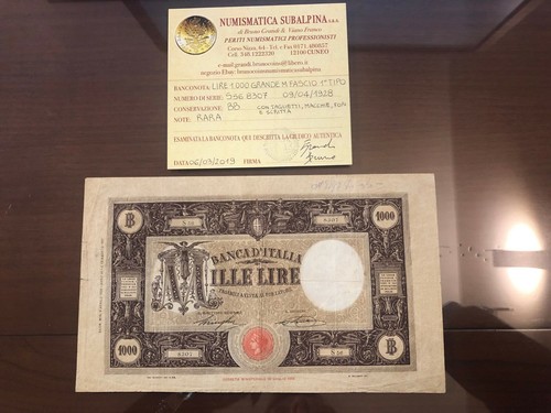Banconota lire 1000 - banconota,