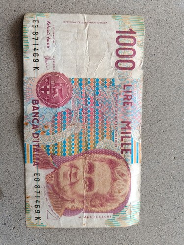 1000 lire rare
