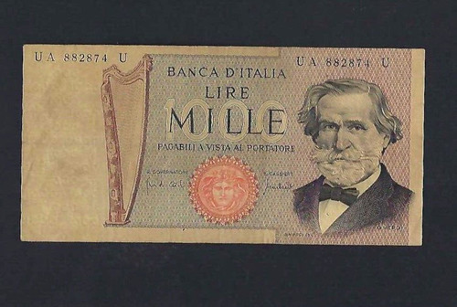 Repubblica italiana rara 1000 - italiana,