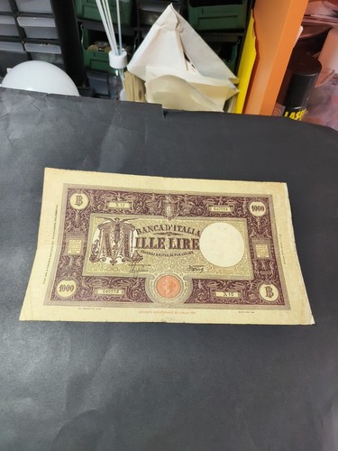 Rara 1000 lire - , "m"