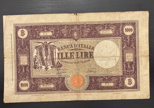 Banconota 1000 lire - da,