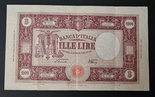 Rara mille 1000 lire - mille, grande