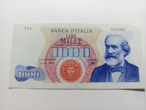 1000 lire verdi - 1000,