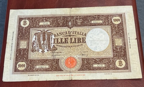 Banconota 1000 lire grande - lire,