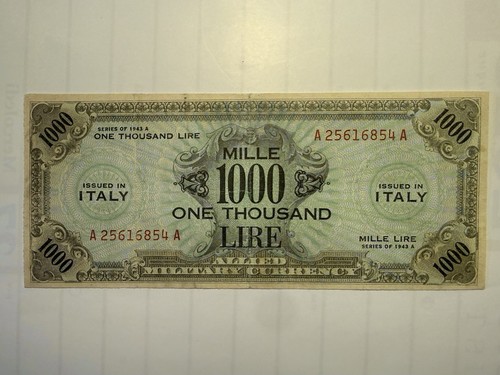 1000 lire serie 1943a - 1000,