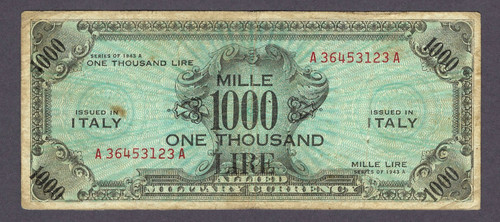 Allied military currency - allied,