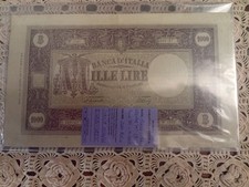 RARA BANCONOTA ITALIA DA 1000