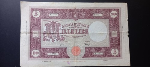 Rara banconota lire - rara,