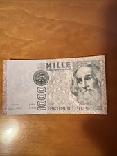 Rara Banconota 1000 Lire Marco
