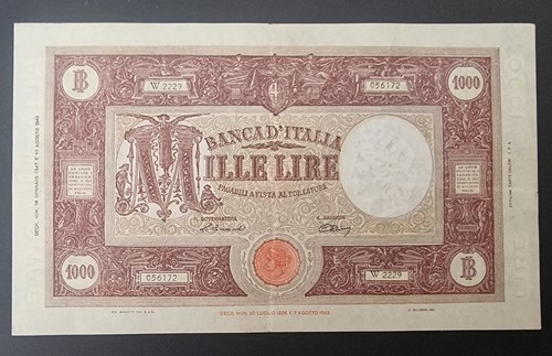 Rara mille 1000 lire barbetti - rara,