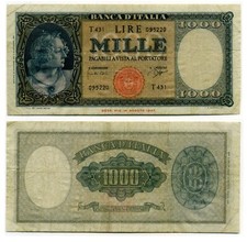 ITALIA - 1000 lire 25.09.1961