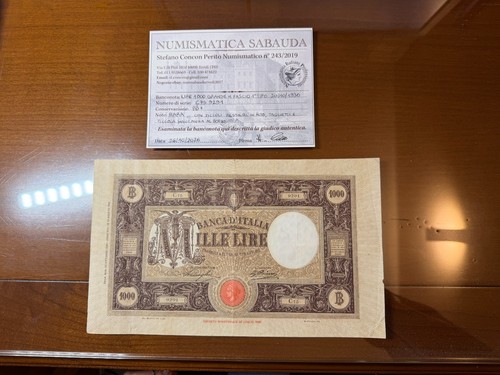 Regno italia lire - lire, 1000
