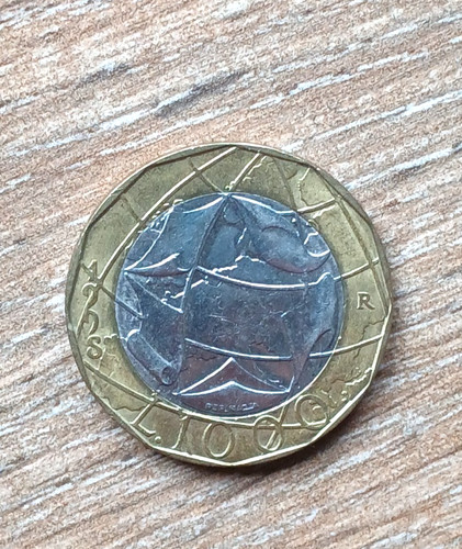 Moneta 1000 mille lire - da,