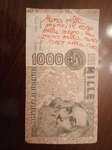 Bamconota 1000 lire rara - 1000,