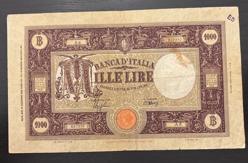 Banconota 1000 lire - da,