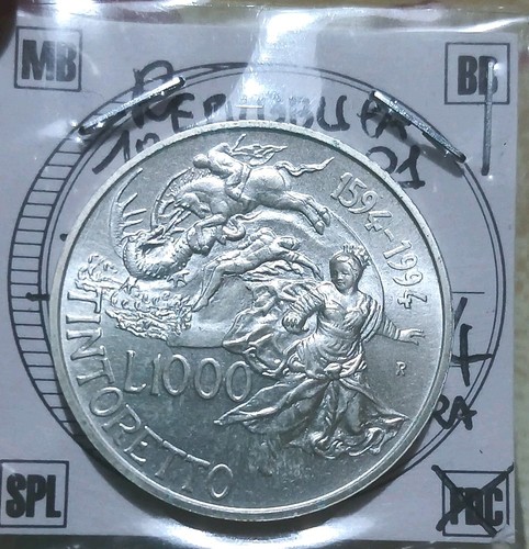 1000 lire 1994 - tintoretto, arg