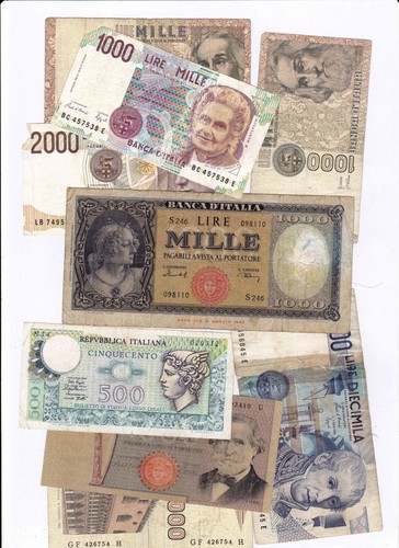 500 1000 10000 lire - ornata, r