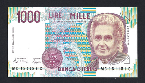 Rara 1000 lire montessori - rara,