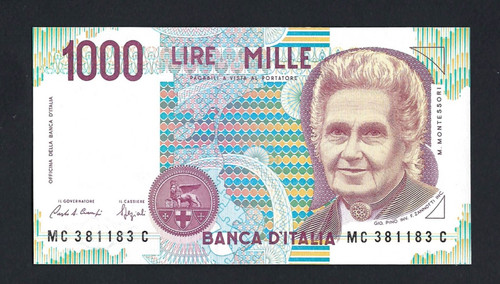 Rara 1000 lire montessori - rara,