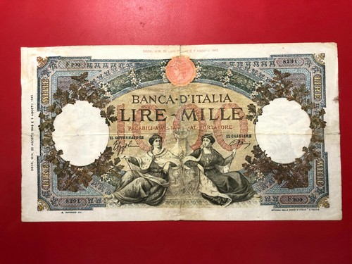 1000 lire capranesi 1943 - 1000,