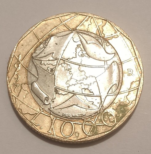 Moneta rara 1000 lire - moneta,