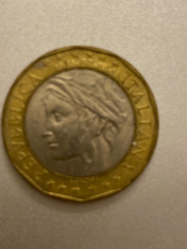 Monete 1000 lire ferro rara - 1000,