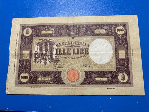 Banconota 1000 lire grande - lire,