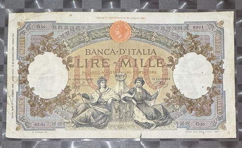 1000 lire regine - del, mare
