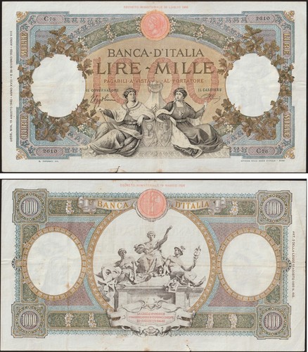 1000 lire repubbliche marinare - 1000,