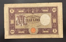 Banconota Da 1000 Lire 6/2/43